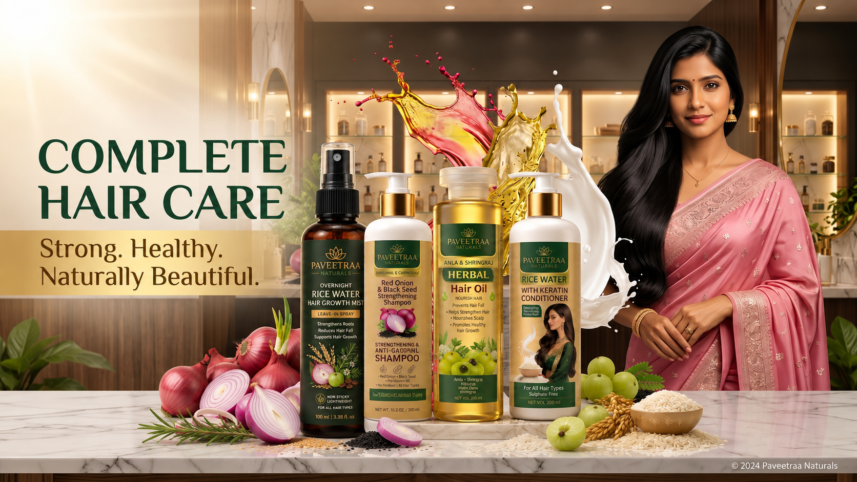 Paveetraa Naturals Hair Care Range — Cleanse, Condition and Nourish