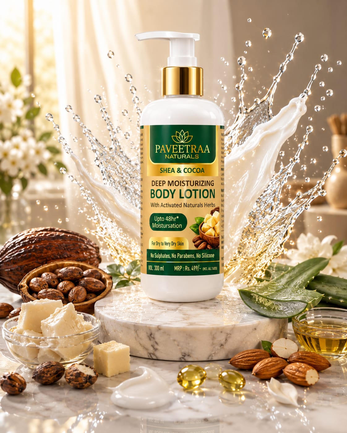 Paveetraa Naturals Body Lotion